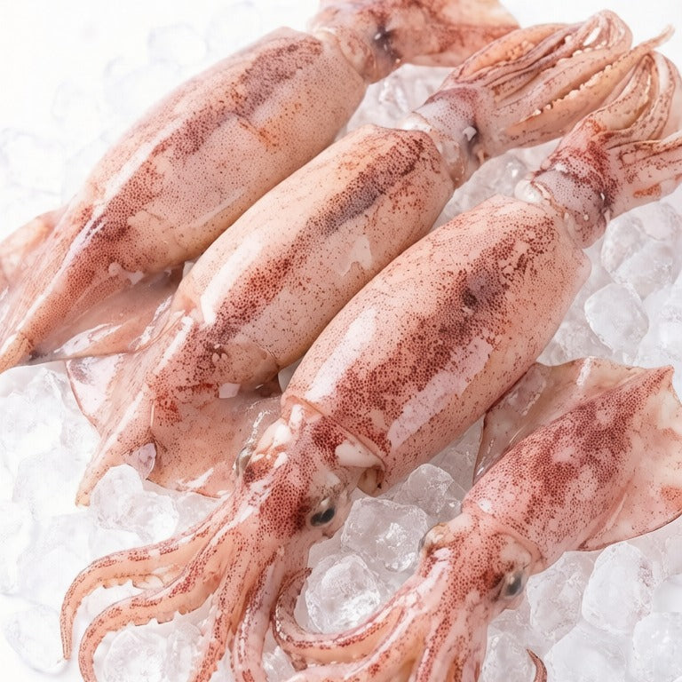 Extra large fresh squid - fresh