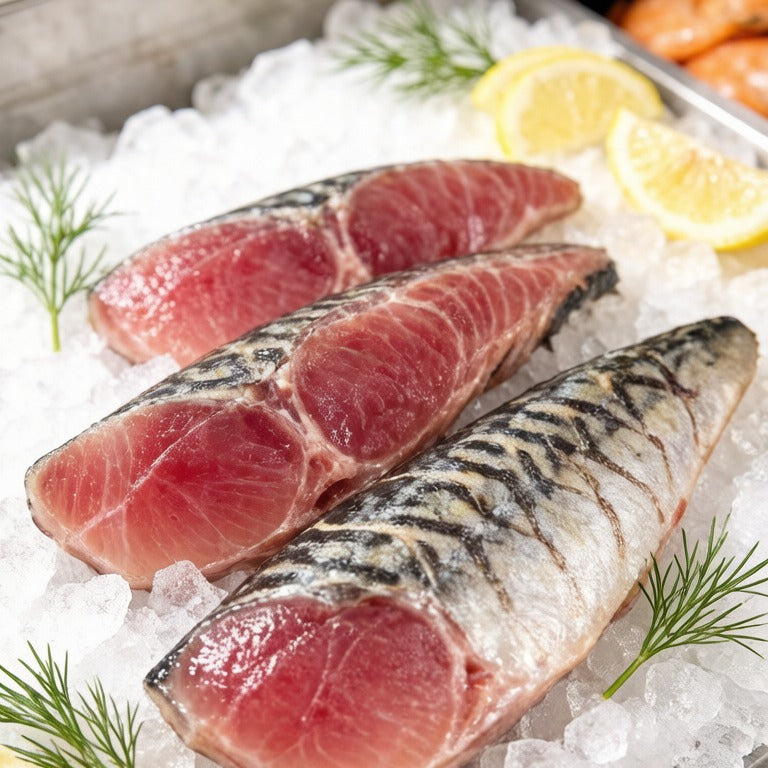 Norwegian Atlantic mackerel slices - teriyaki