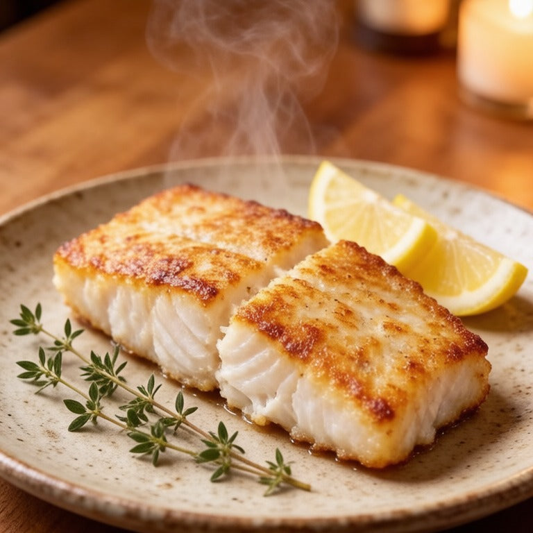 Alaska pollock fillets - panfried
