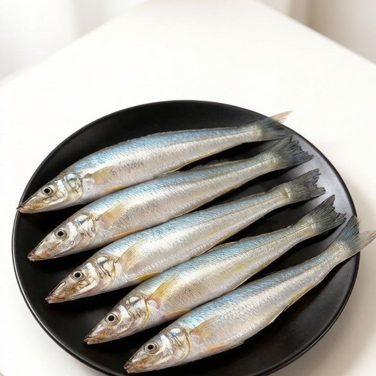 Wild caught sardines - raw