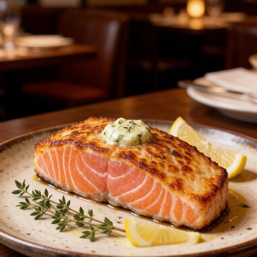 Norwegian salmon center-cut steaks - raw
